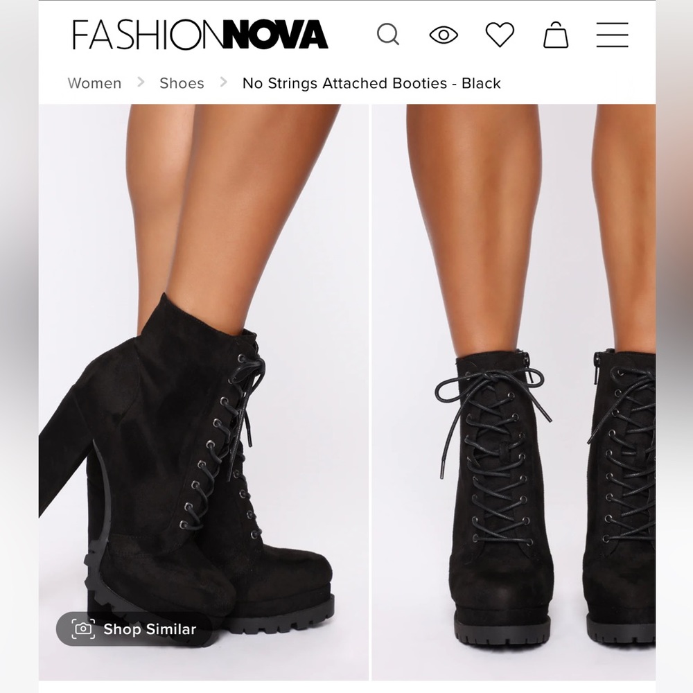 Fashion Nova Boots
